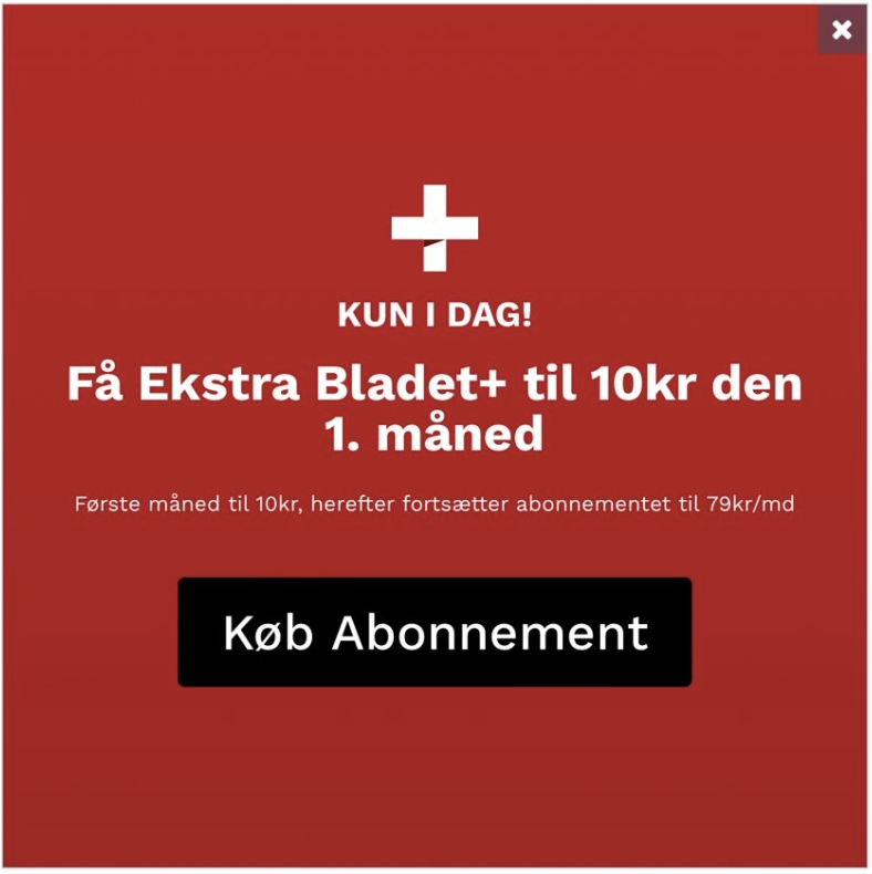 How Ekstra Bladet increases subscriber acquisition without interfering with ad revenue or compromising on page views