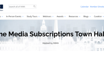INMA Townhall takeaways