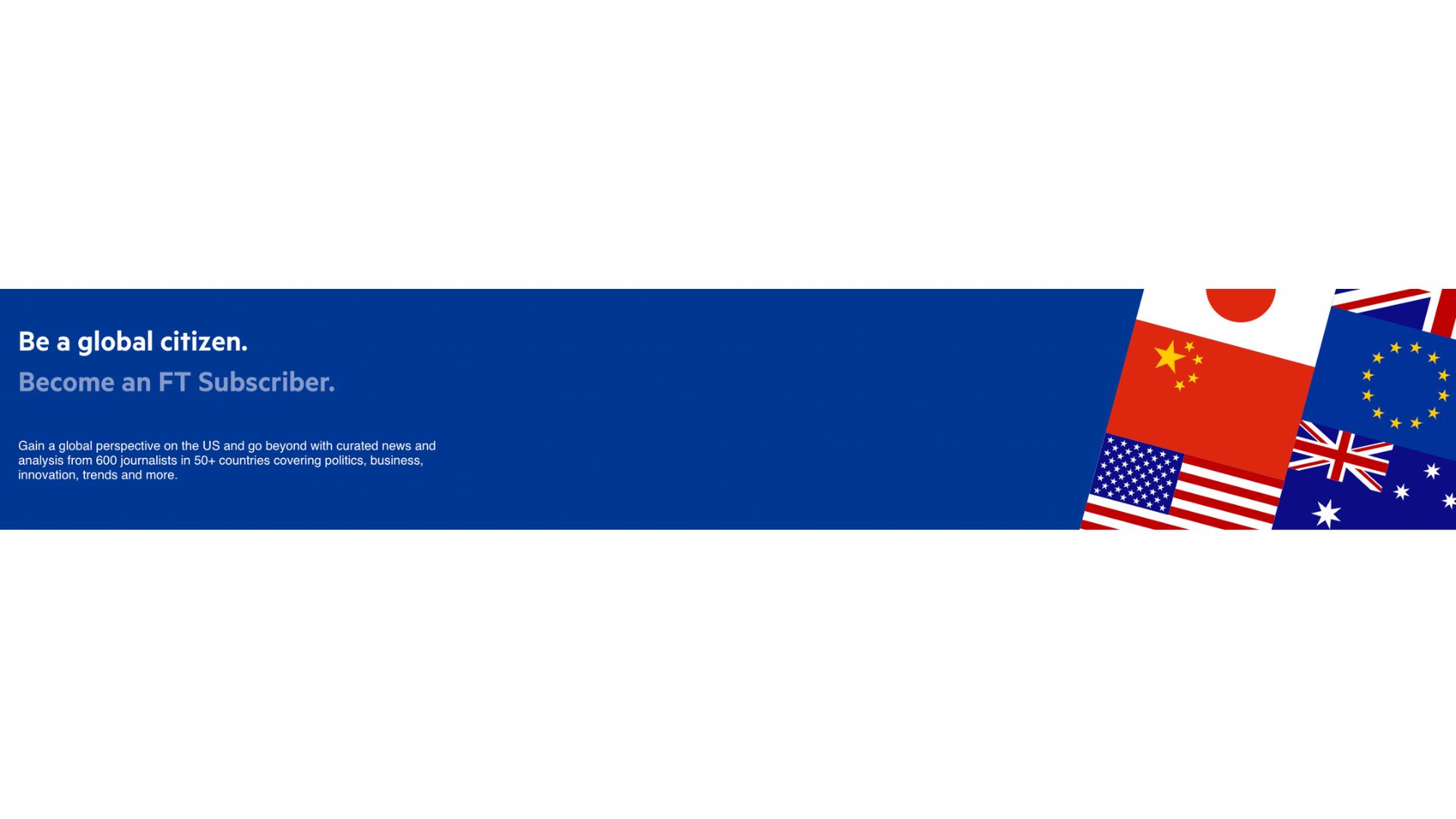 Financial Times value proposition