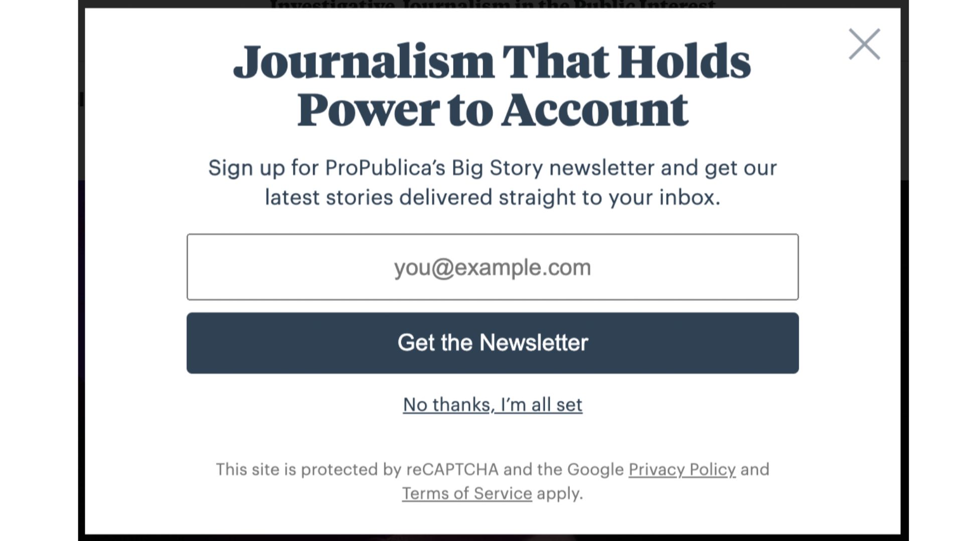 ProPublica value proposition