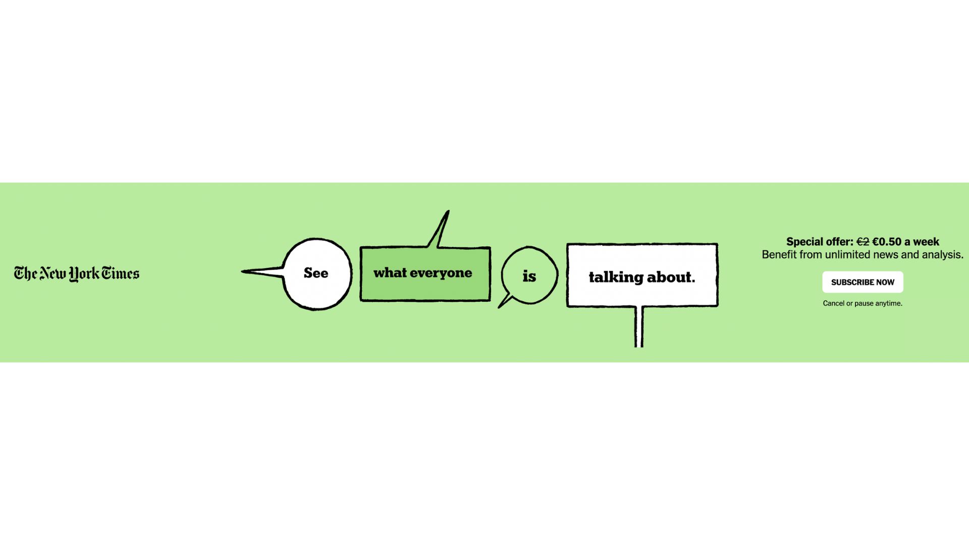 The New York Times value proposition