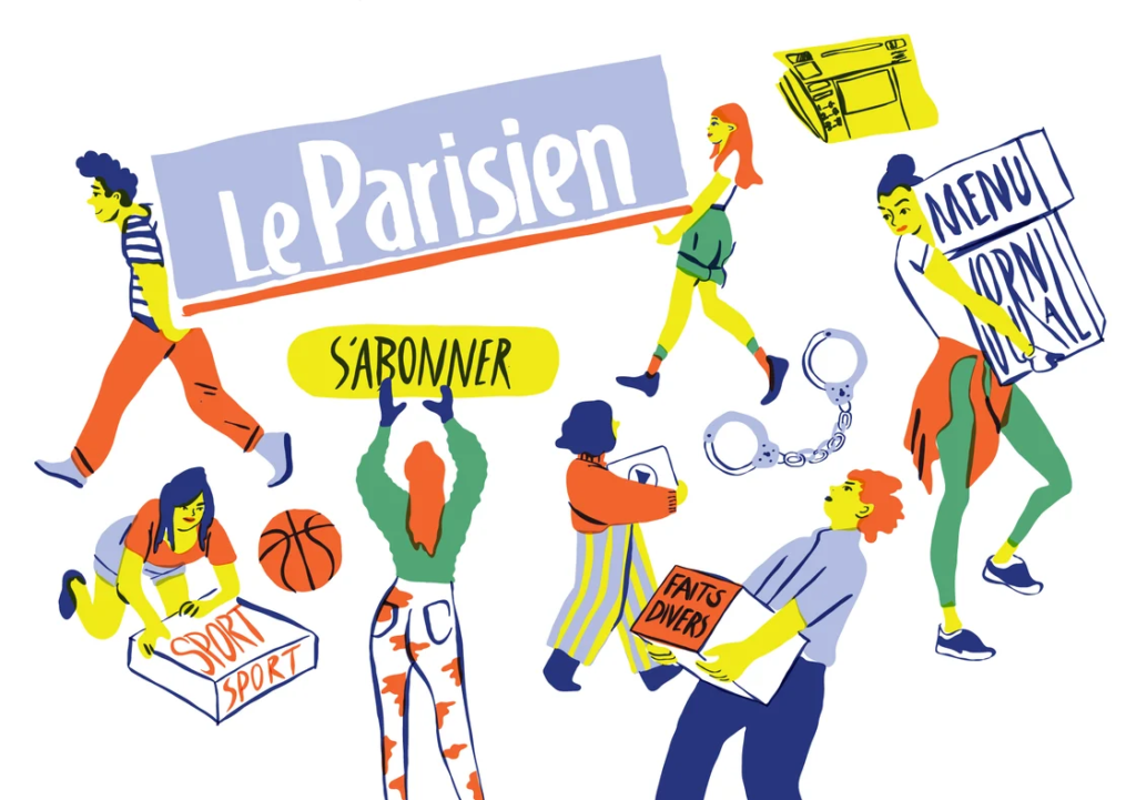 Le parisien new homepage