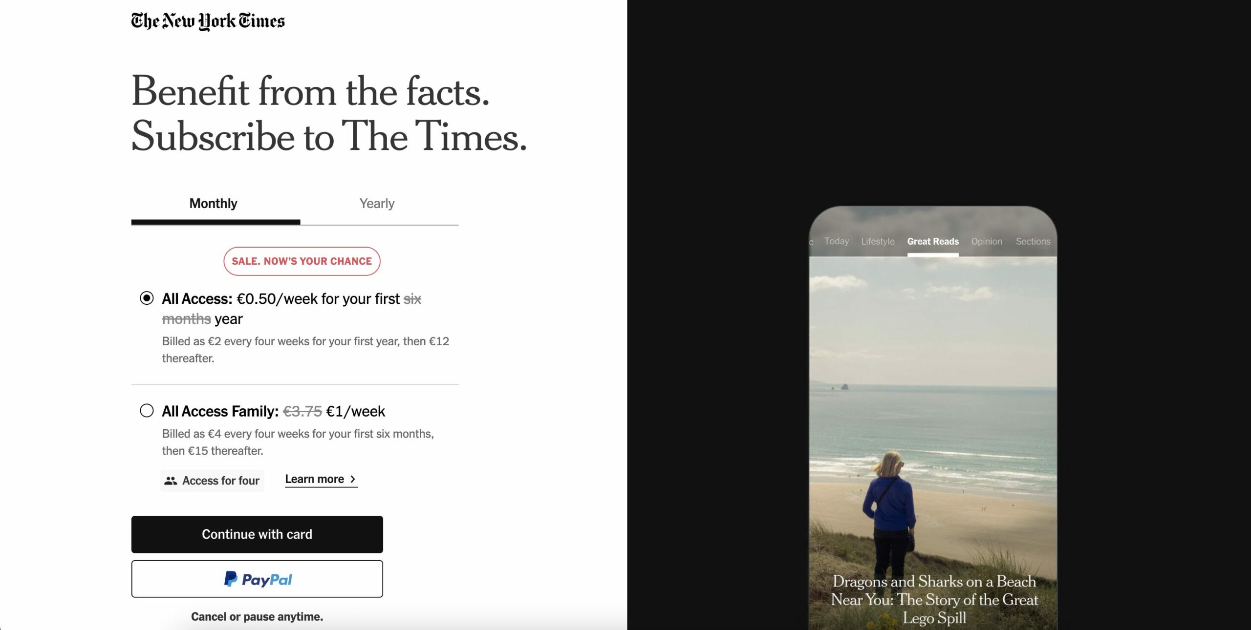 New York Times Black Friday