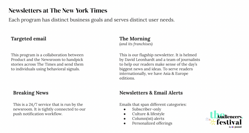 The New York Times newsletters