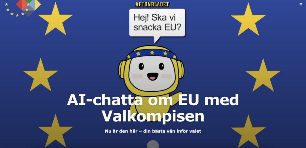 Aftonbladet EU election chatbot