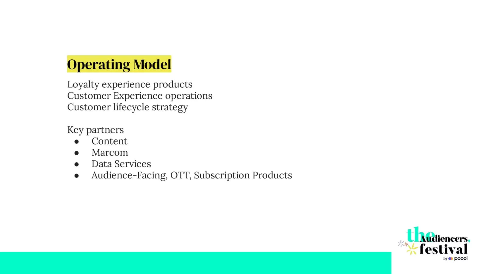 How to build registration as a product CBC