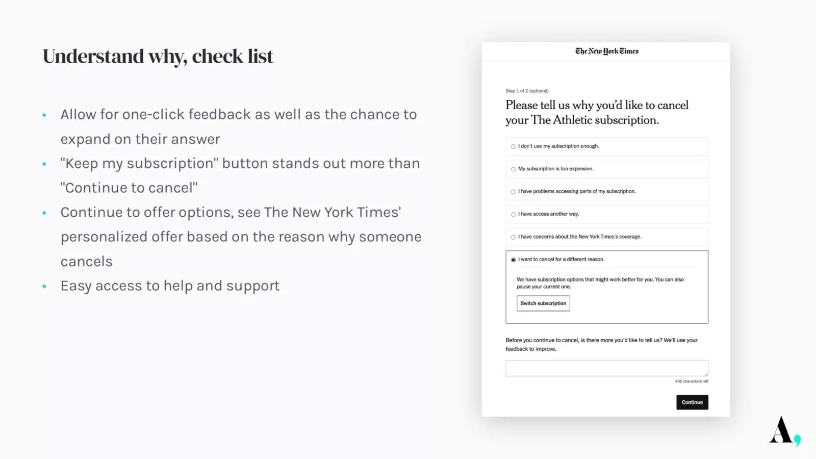 publishers unsubscription journey The new york times