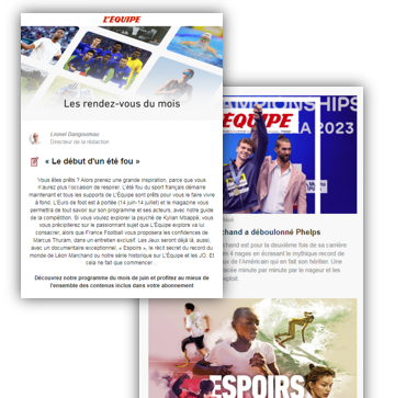 L'Equipe retention strategy newsletter