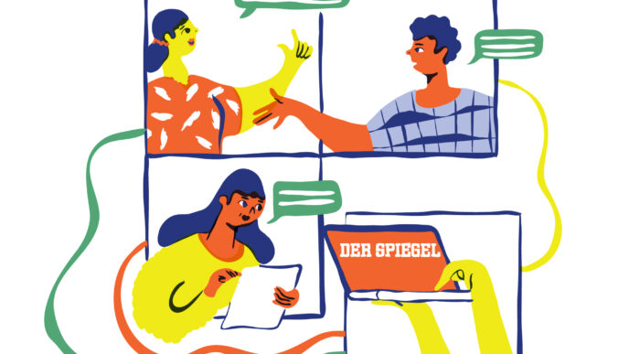 Der Spiegel debating feature The Audiencers