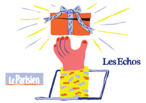 Article gifting at Les Echos-Le Parisien