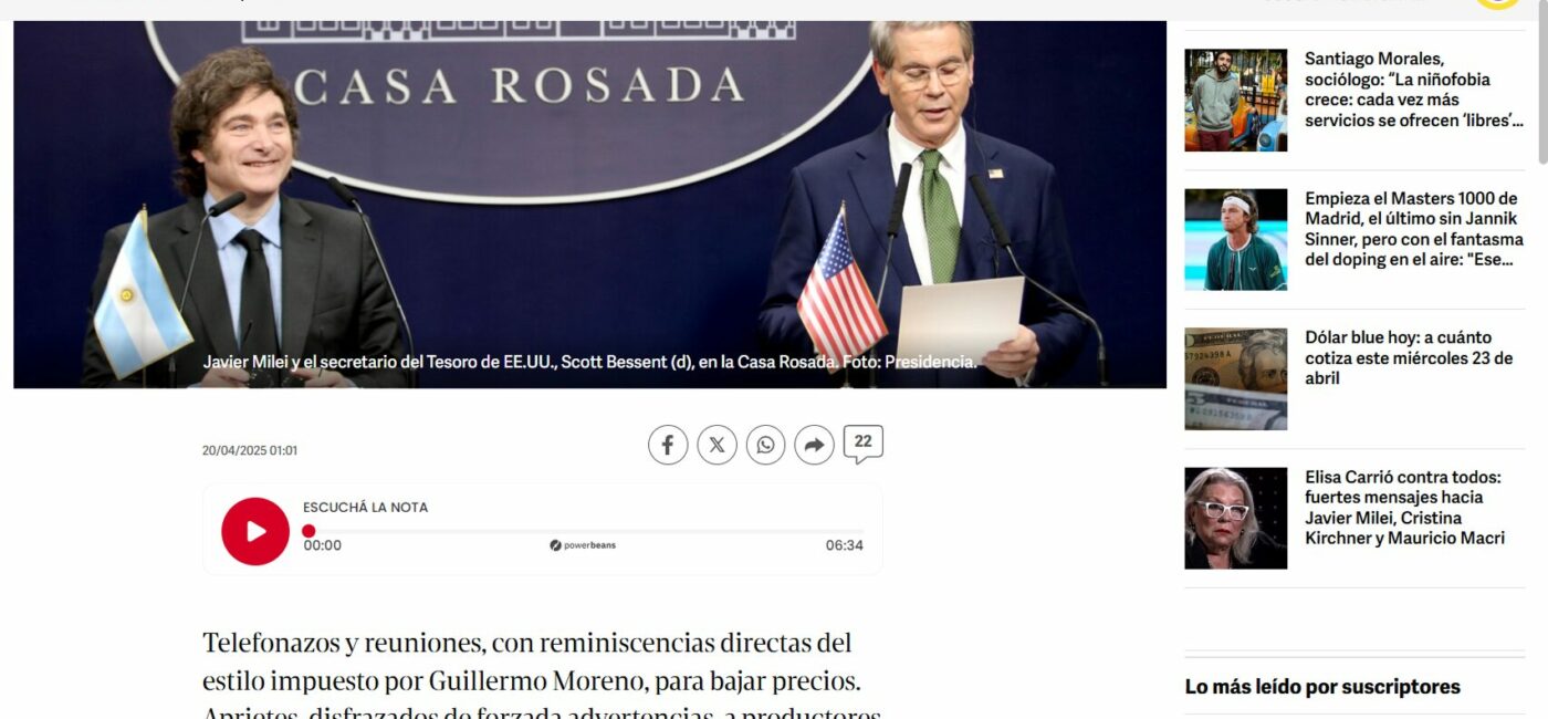 Clarin AI text to speech