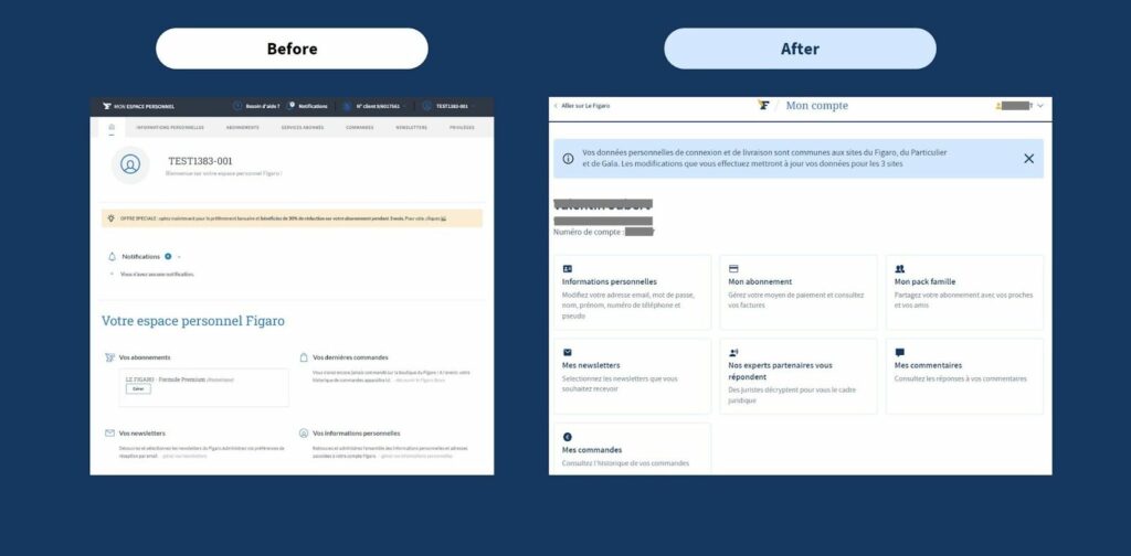 Le Figaro halves the time to take out a subscription