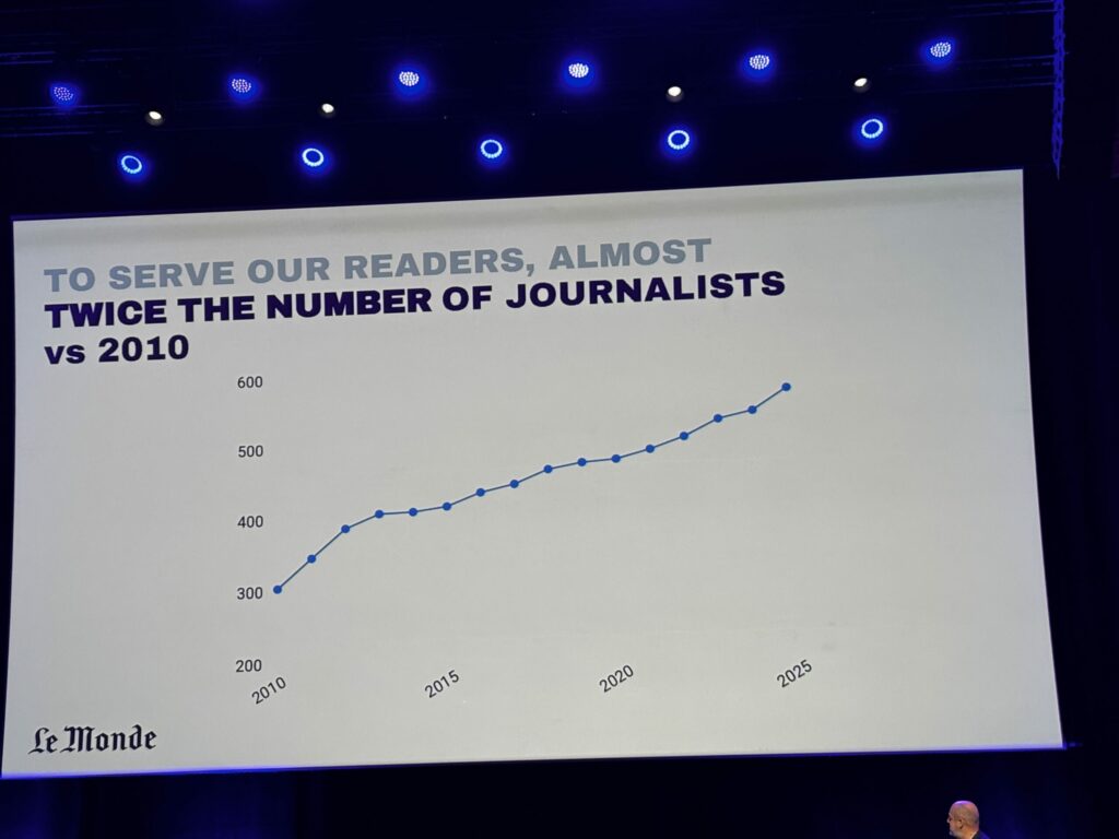 heavily investing in the newsroom