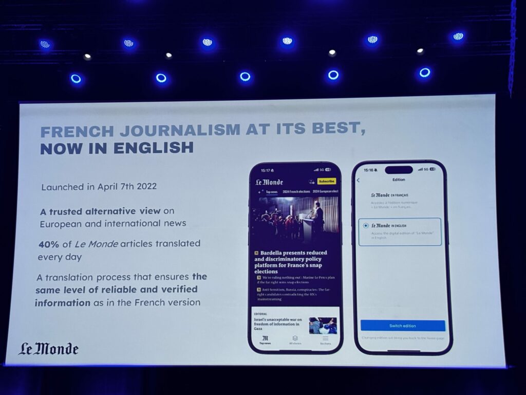 Le Monde in English