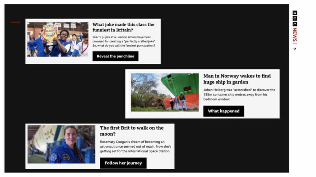 BBC upbeat newsletter The Audiencers' Festival
