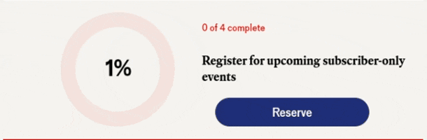 Gamified test variant The Economist