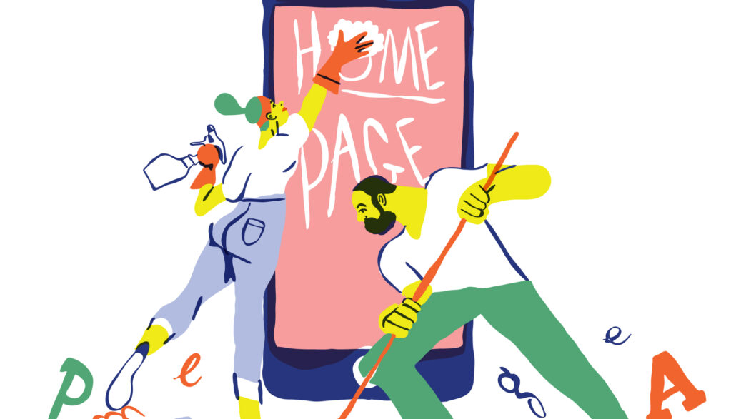 home page personalisation