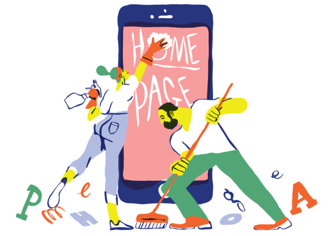 home page personalisation