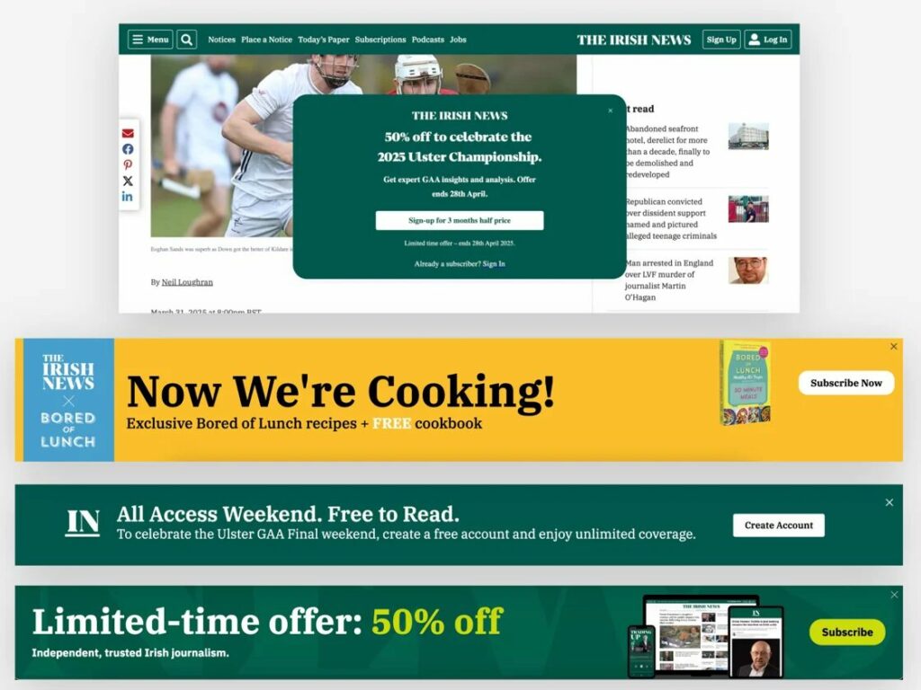 The Irish News' impressive digital transformation