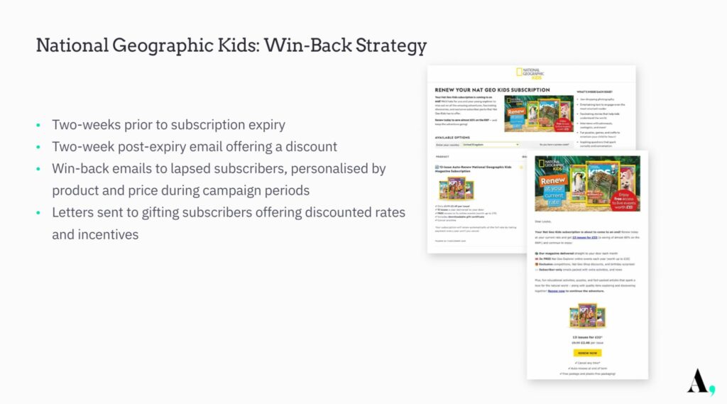National Geographic kids win back strategy