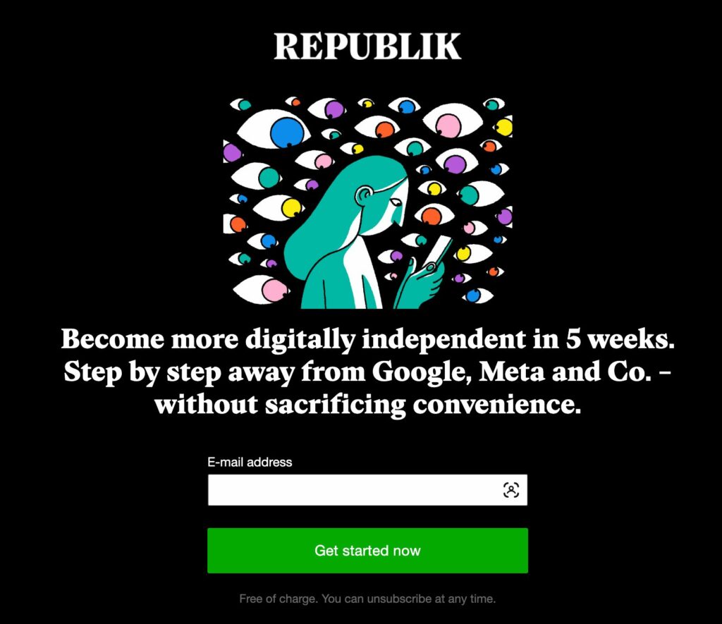 Republik email course