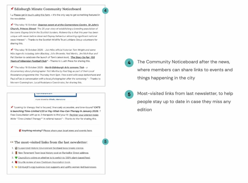 The Edinburgh Minute