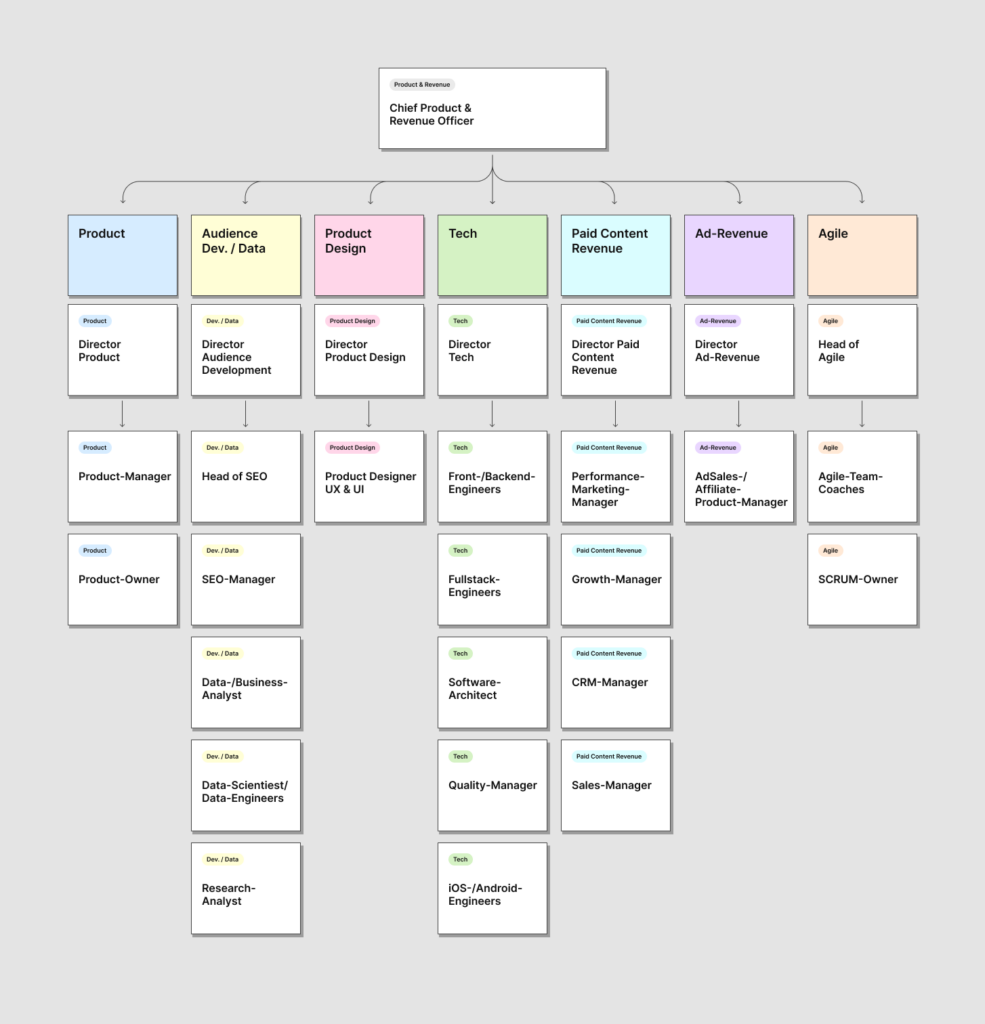 Chief Product & Revenue Officer team at Stern