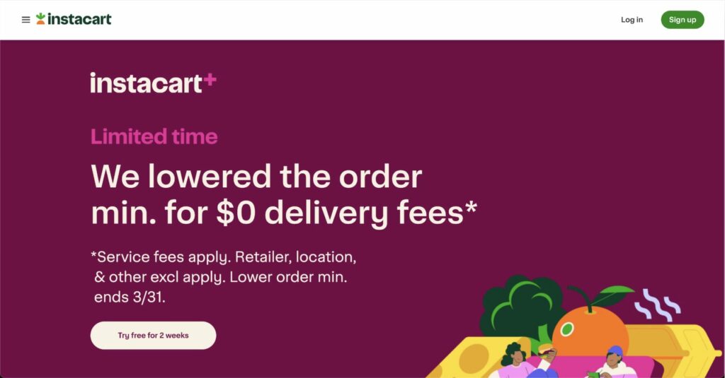 Instacart subscription