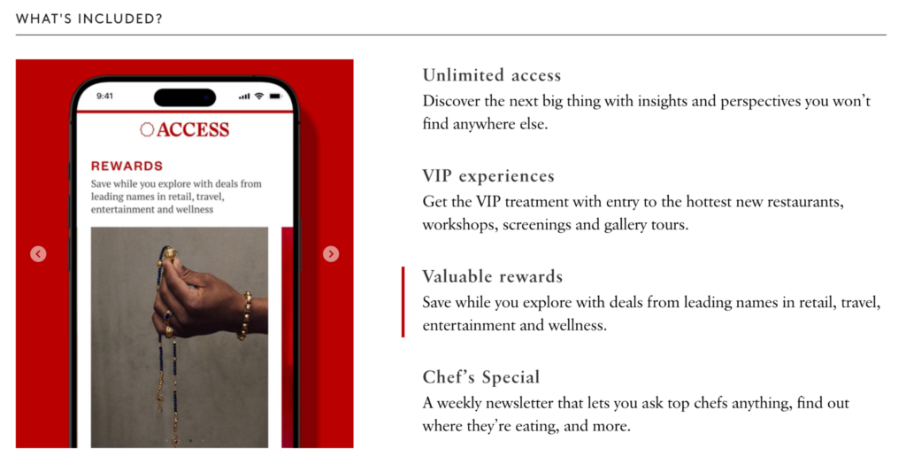 Broadsheet subscription model