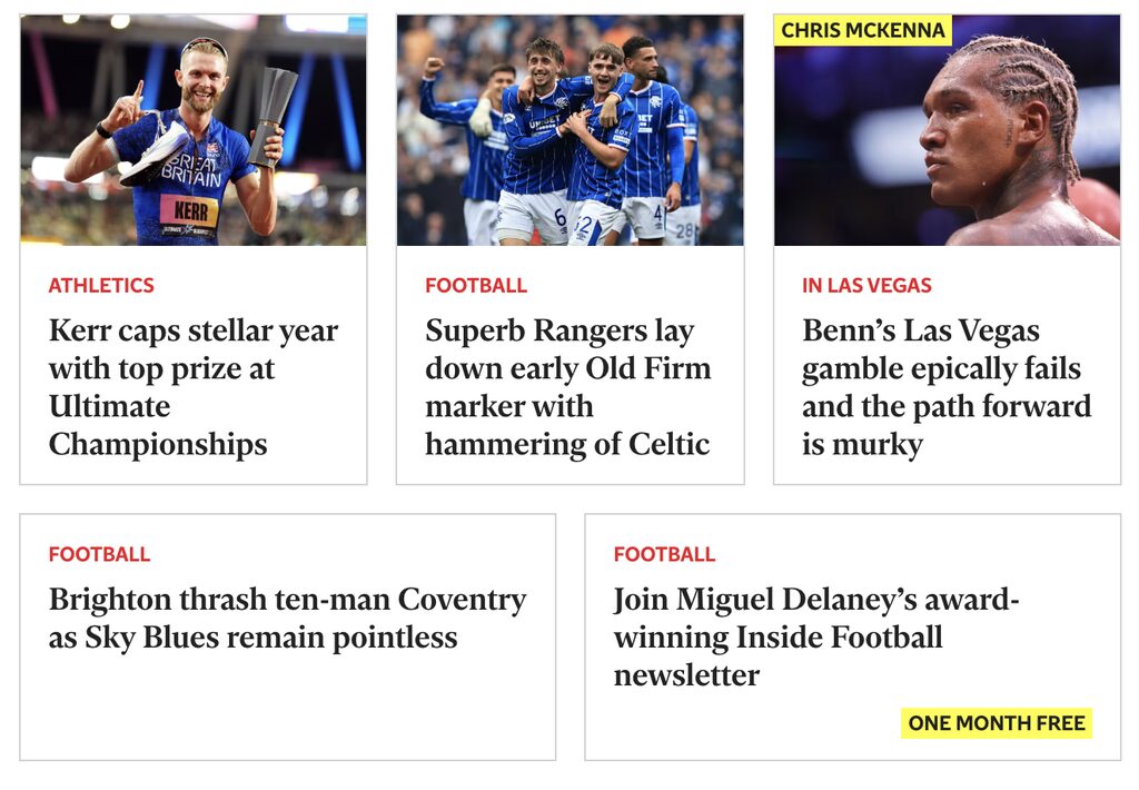 The Independent free to read tag