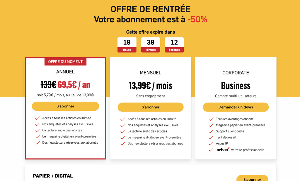 Jeune Afrique countdown